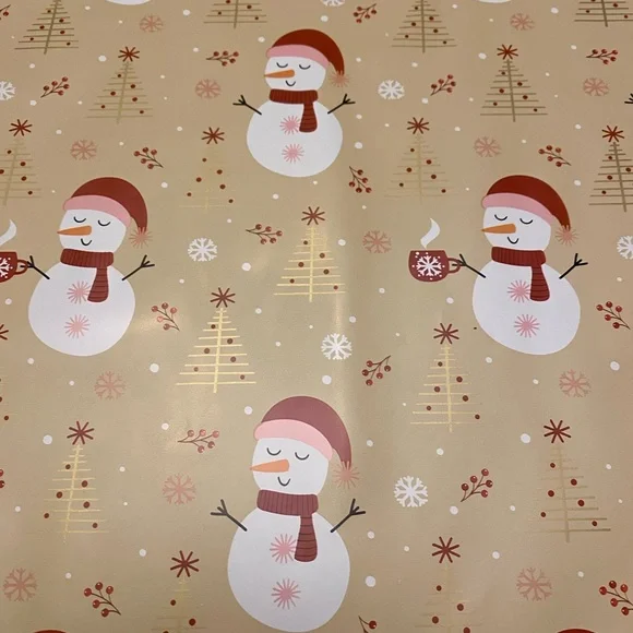 Christmas Snowman Poly Mailers 10x13 Pack of 25 - Picture 3 of 7